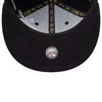 Sort New Era 59FIFTY fitted cap med Chicago White Sox SCRIBBLE design, karakteristisk logo og komfortabel pasform