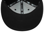 Sort New Era 59FIFTY Fitted cap med NE-SCRIBBLE design, klassisk sort og komfortabel pasform
