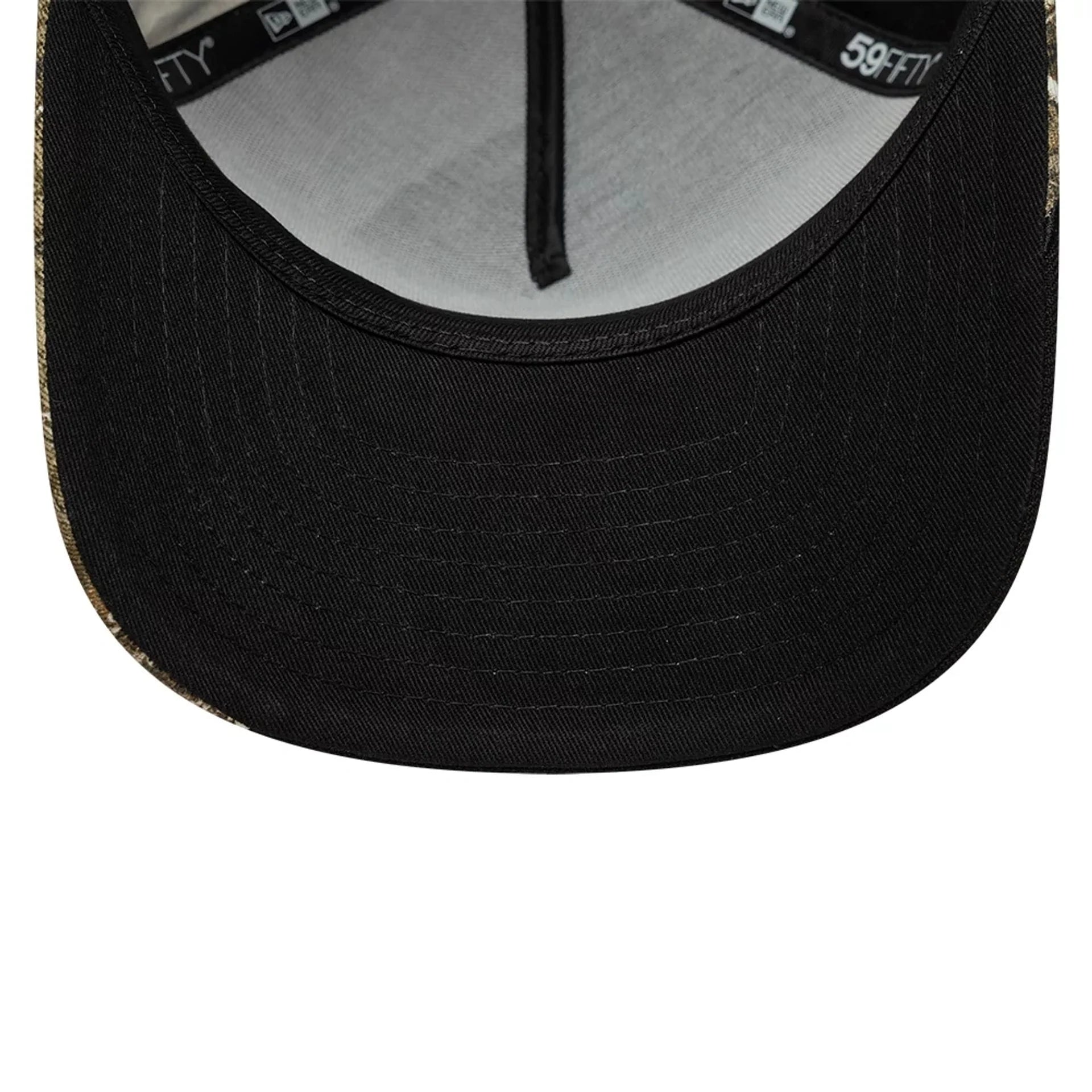 Sort New Era 59FIFTY A-Frame Chicago White Sox cap med Split Real Tree camouflage mønster.