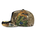Sort New Era 59FIFTY A-Frame New York Yankees cap med SPLIT REAL TREE design, perfekt til fans og samlere