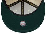 New Era - 59FIFTY Fitted - Oakland Athletics - PAISLEY VISOR - Light Chrome/Green - Headz Up 