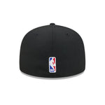 New Era 59FIFTY fitted cap i sort med Charlotte Hornets HWC-logoադրում