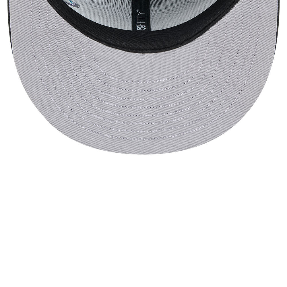 New Era 59FIFTY fitted cap i sort med Charlotte Hornets HWC-logo