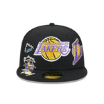 New Era 59FIFTY fitted cap i sort med Los Angeles Lakers HWC-logoાન્ય