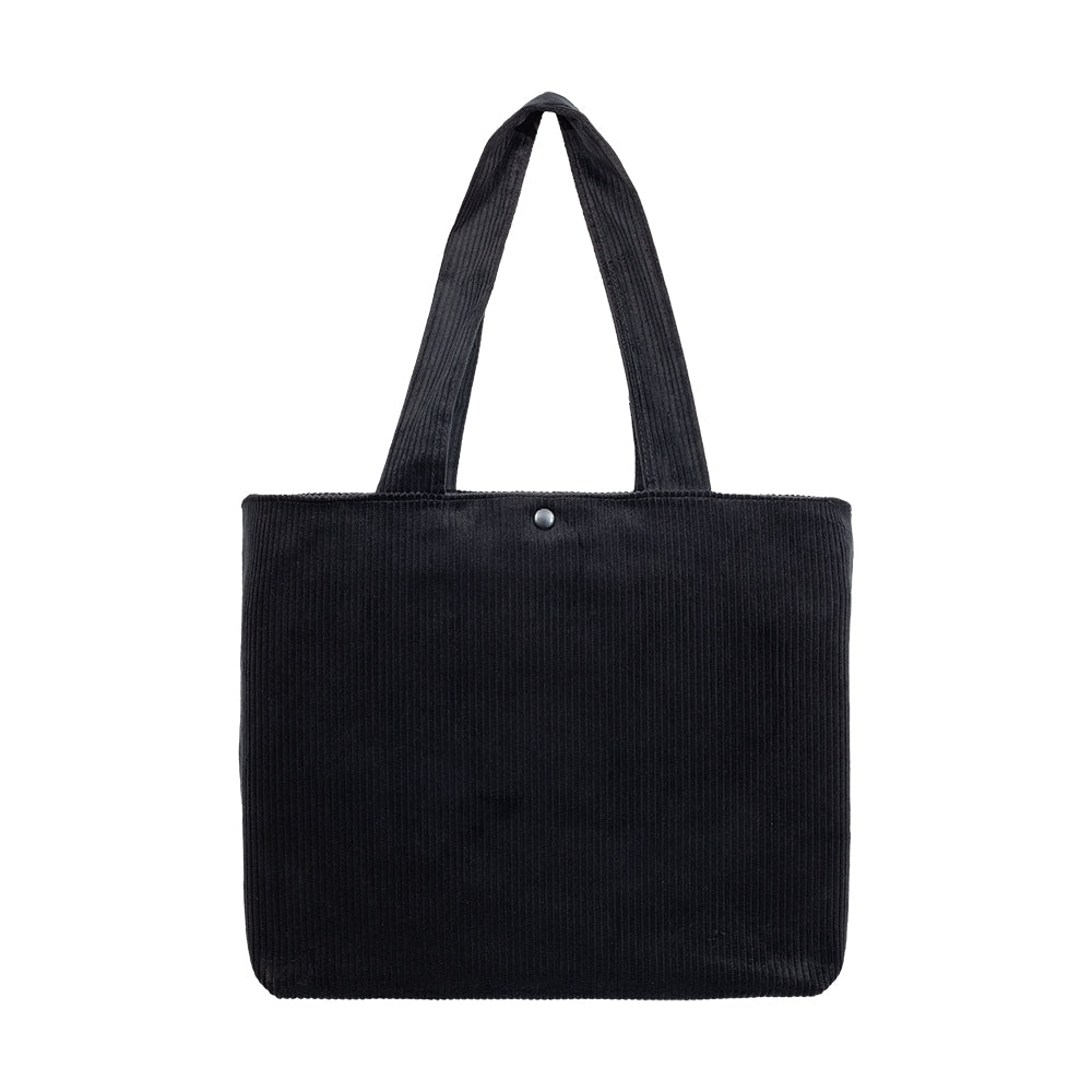 Sort New Era New York Yankees MLB chunky cord tote taske med logo og rummelig design, perfekt til accessories.