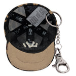 New Era New York Yankees Leo Mini Cap nøglering i sort unerquicklich