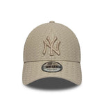 New Era 9FORTY New York Yankees cap i stonefarvet PU Weave-materiale