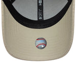 New Era 9FORTY New York Yankees cap i stonefarvet PU Weave-materiale