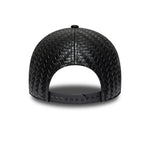 Sort New Era 9FORTY New York Yankees cap i sort PU WEAVE-design