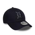 New Era 9FORTY Detroit Tigers cap i navy og mørkegrå med TEAM OUTLINE-design