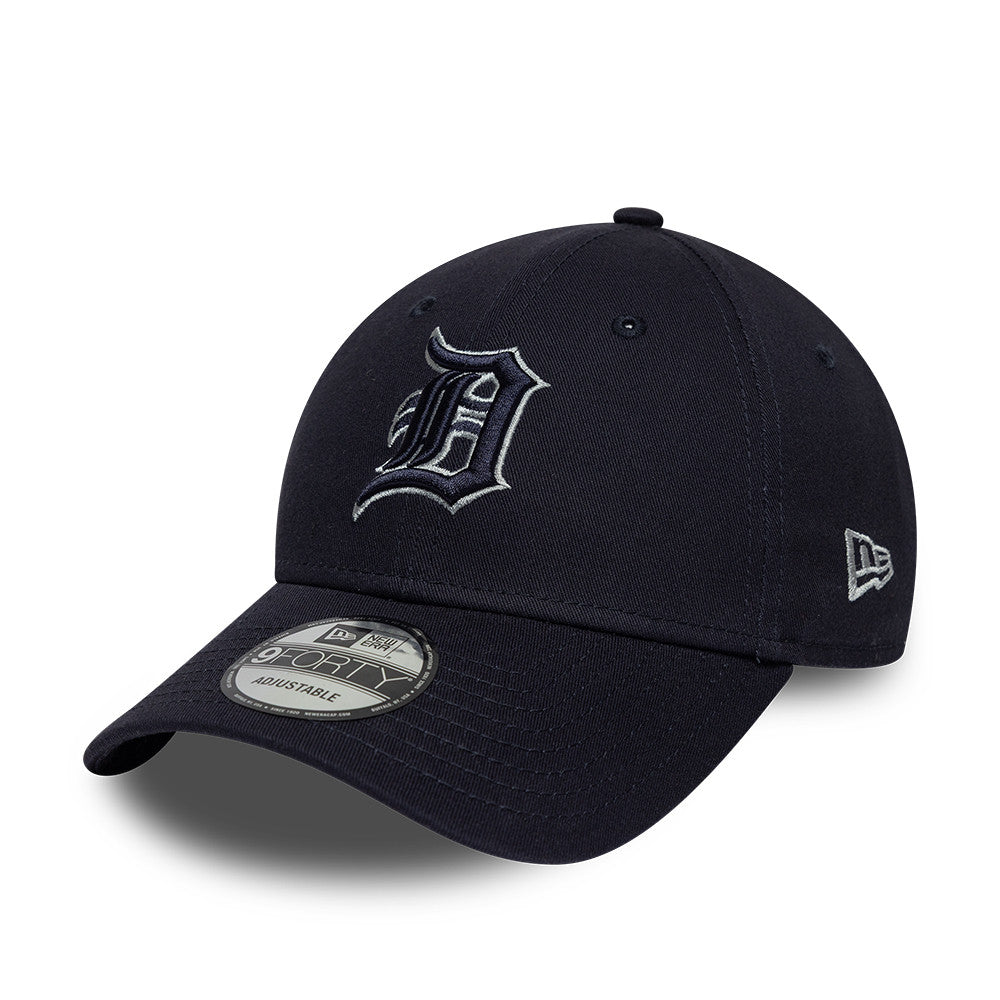 New Era 9FORTY Detroit Tigers cap i navy og mørkegrå med TEAM OUTLINE-design