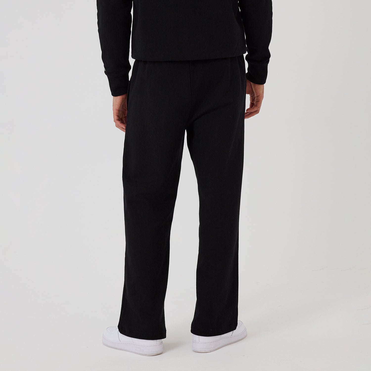 New Era New York Yankees MLB wide leg joggers i sort med logo 恒一