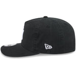 Sort New Era 19TWENTY New York Yankees kasket med logo og sidevisning, blødt stof og klassisk design.