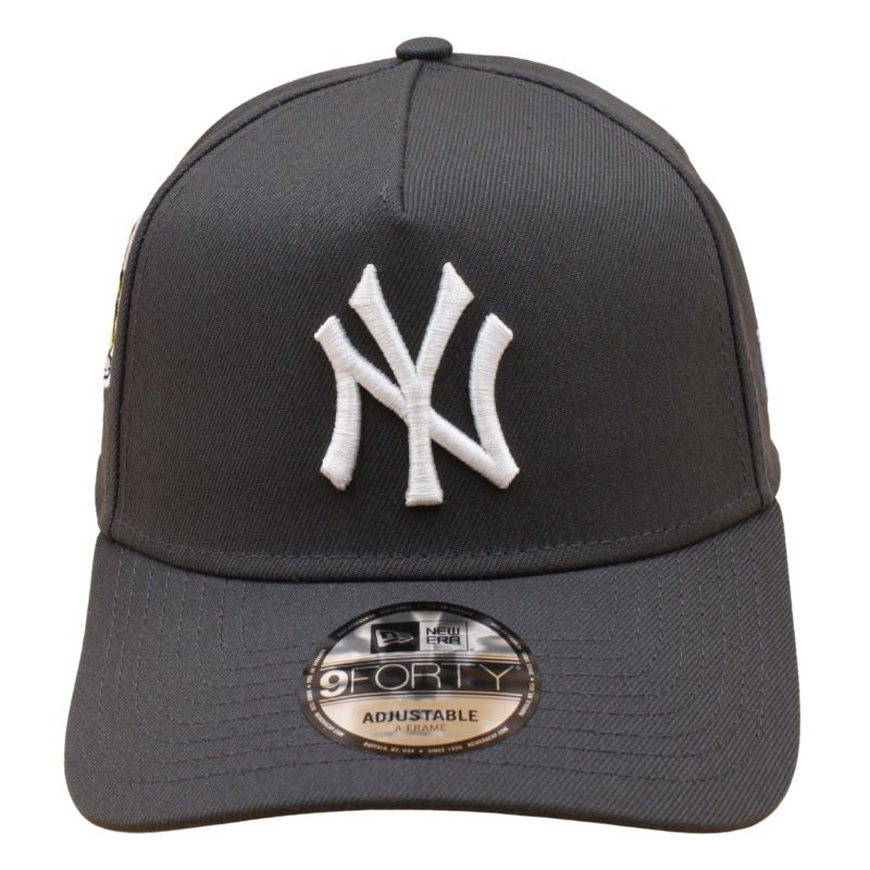 New Era - 9FORTY A-Frame Cap - WS 1999 - New York Yankees - Dark Grey - Headz Up 