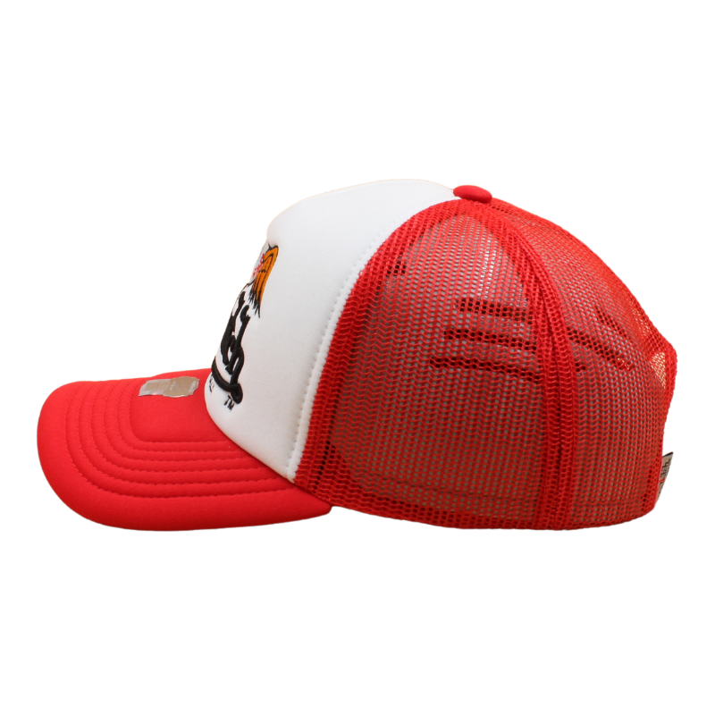 Von Dutch - Baker Trucker Cap - White/Red - Headz Up 