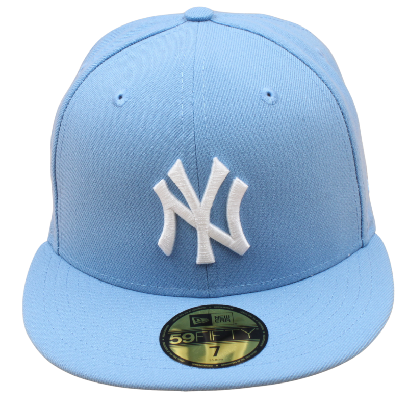New Era - 59FIFTY Fitted - New York Yankees - World Series 1999 - Sky Blue/Pink UV - Headz Up 