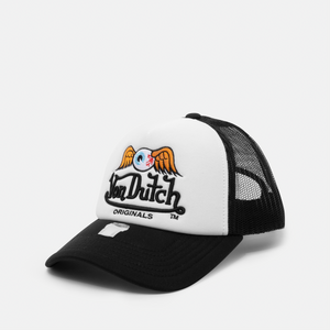 Von Dutch - Baker Trucker Cap - White/Black - Headz Up 