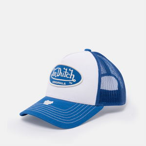 Von Dutch - Boston Trucker Cap - White/Blue - Headz Up 