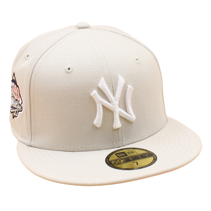New Era - 59FIFTY Fitted - New York Yankees 1999 World Series - Stone/Pink UV - Headz Up 