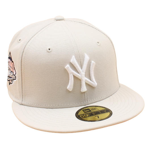 New Era - 59FIFTY Fitted - New York Yankees 1999 World Series - Stone/Pink UV