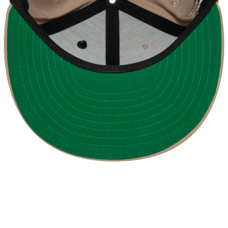 New Era - NE SCRIPT - 59Fifty Fitted Cap - Light Brown - Headz Up 
