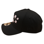 New Era - 9FORTY A-Frame Cap - New York Yankees - Flowers - Black/Pink - Headz Up 