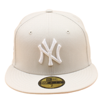 New Era - 59FIFTY Fitted - New York Yankees 1999 World Series - Stone/Pink UV - Headz Up 