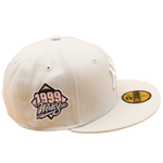 New Era - 59FIFTY Fitted - New York Yankees 1999 World Series - Stone/Pink UV - Headz Up 