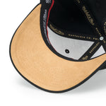 Mitchell & Ness - Leather Logo Snapback - Milwaukee Bucks - Black - Headz Up 
