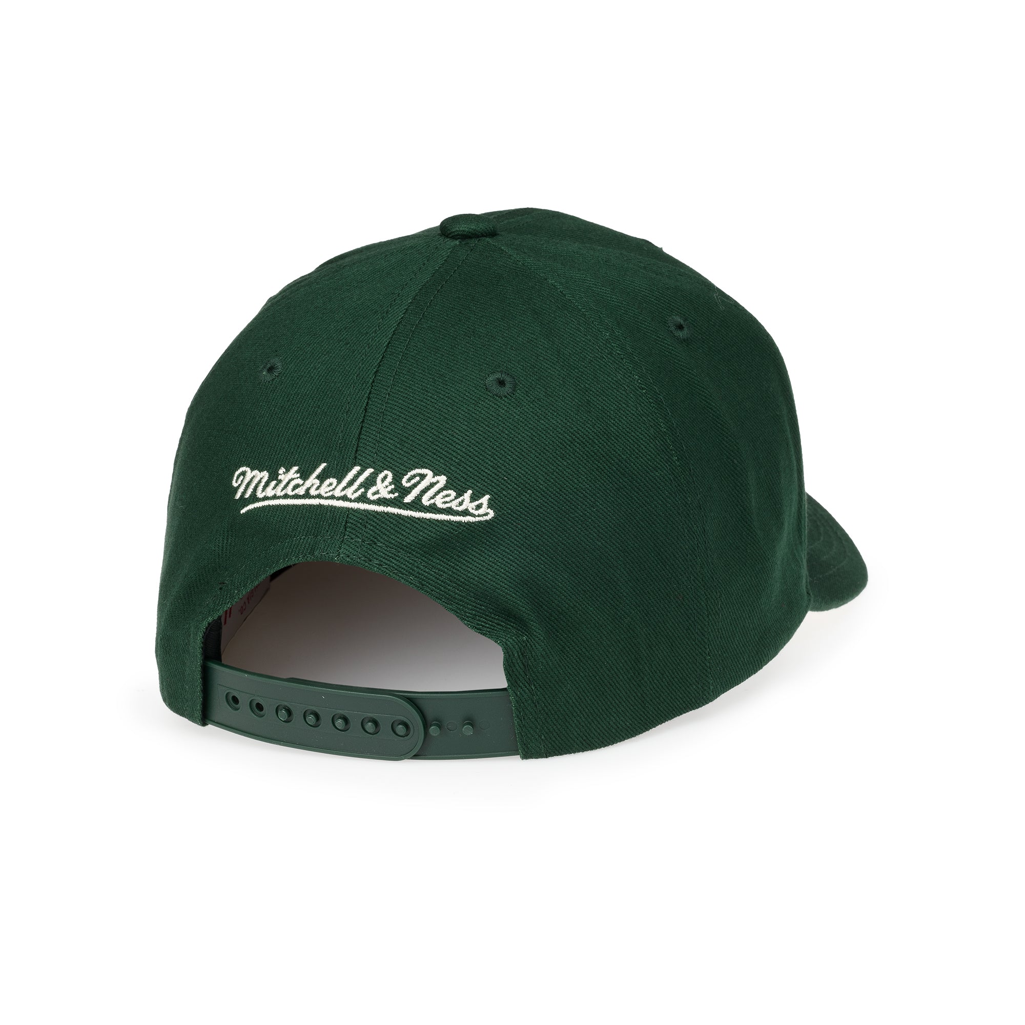 Mitchell & Ness - Green/Cream Pro Crown Snapback - Los Angeles Lakers - Green - Headz Up 
