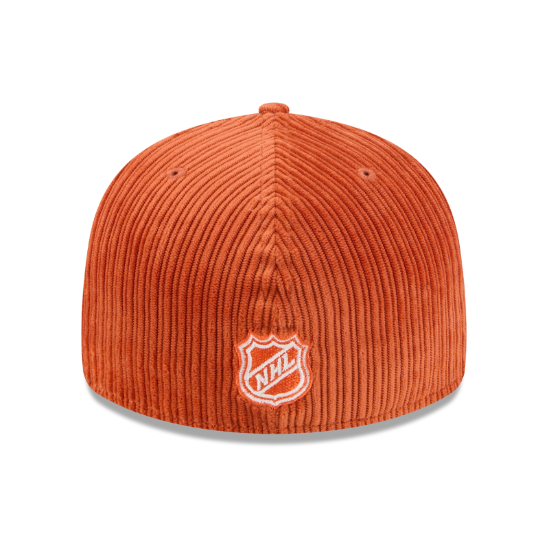 New Era - 59FIFTY Fitted Cap - Anaheim Ducks - CHENILLE POP - Rust - Headz Up 