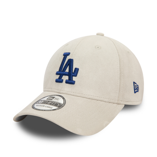 New Era - 39thirty - Faux Suede - Los Angeles Dodgers - Grey