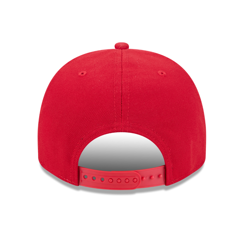 New Era - 9FIFTY A-Frame Snapback - Anaheim Angels - LOCAL PLAY - Red - Headz Up 