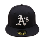 New Era - 59FIFTY Fitted Cap - Oakland Athletics - Navy/Sky Blue - Headz Up 