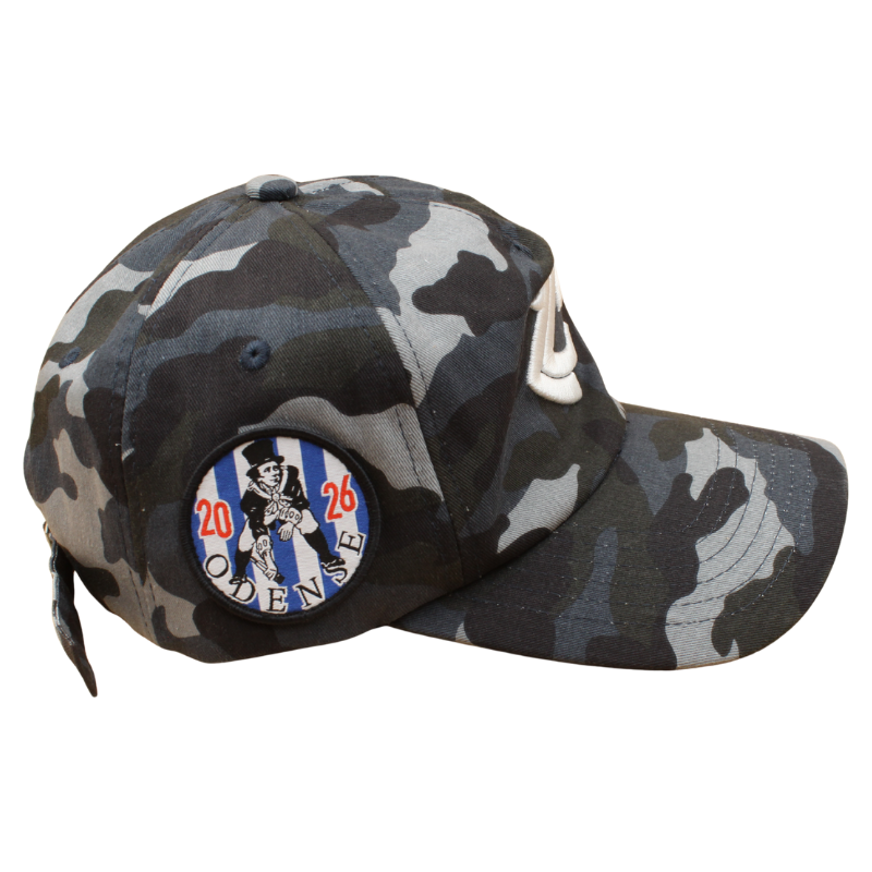 Headz Up - Live Cypher - "ODENSE" - Unstructured A-Frame Cap - Blue/Grey Camo - Headz Up 