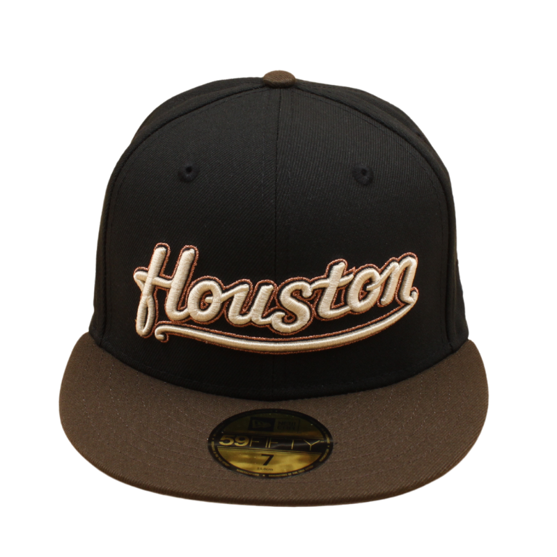 New Era - 59FIFTY Fitted Cap - Houston Astros 40 Anniversary - Black/Walnut - Headz Up 