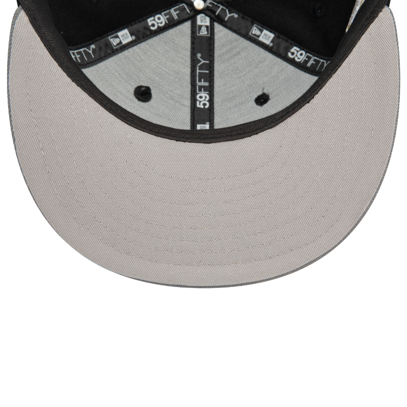 New Era - MLB Contrast Pin - 59Fifty Fitted - Oakland Athletics - Black - Headz Up 