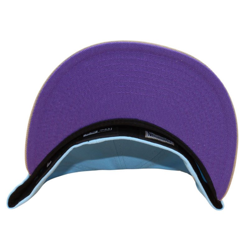 New Era - Los Angeles Dodgers Cooperstown 59Fifty Fitted 60 Years Anniversary - Blue/Camel/Purple - Headz Up 