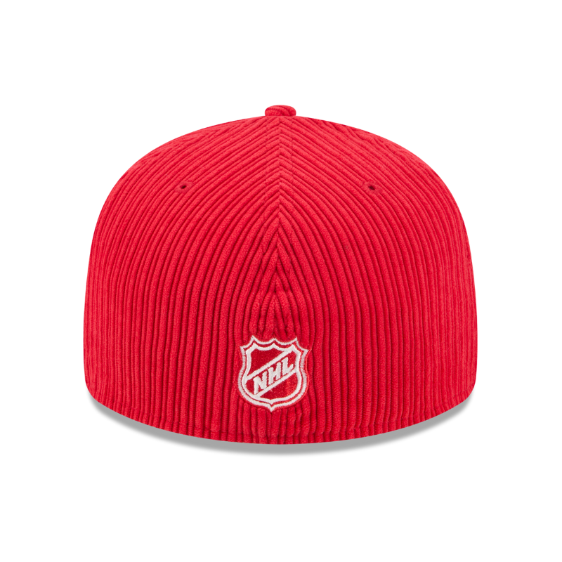 New Era - 59FIFTY Fitted Cap - Chicago Blackhawks - CHENILLE POP - Red - Headz Up 