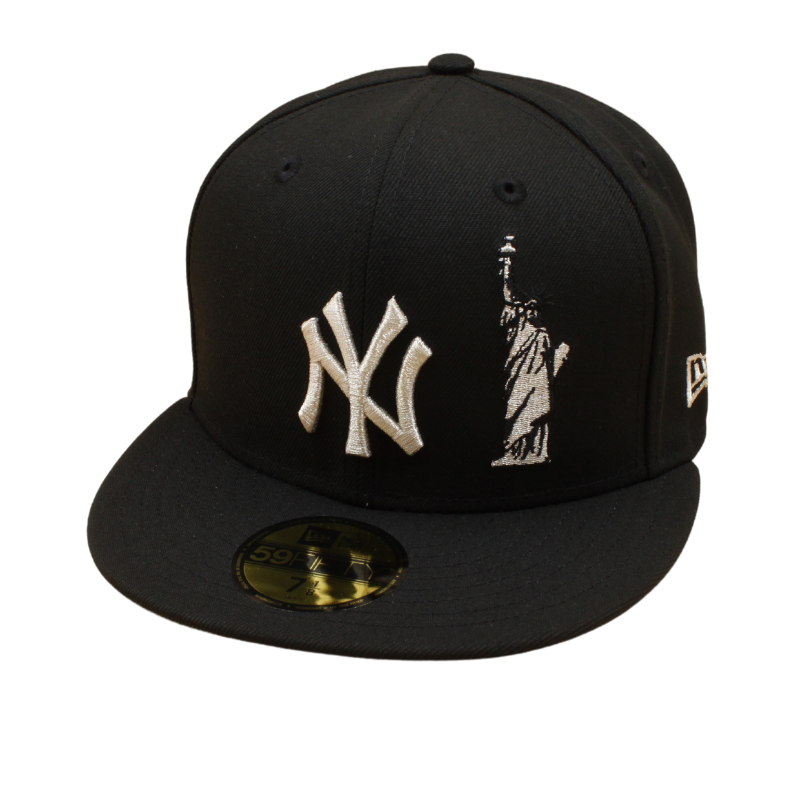 New Era - 59FIFTY Fitted Cap - New York Yankees - Liberty - Black Metal/Grey UV - Headz Up 