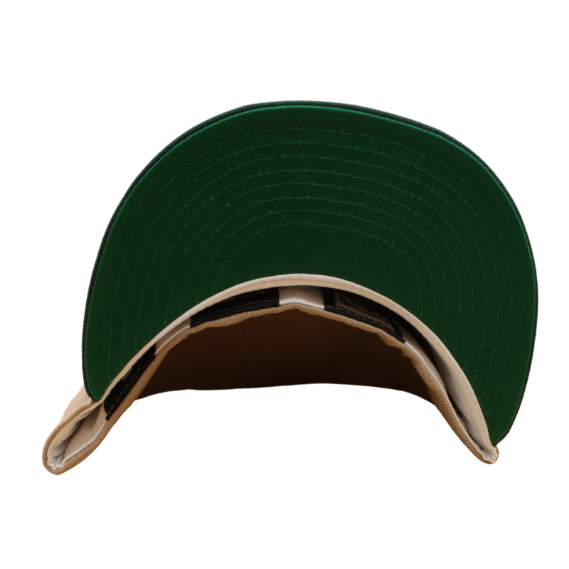 New Era - 59FIFTY Fitted -  Oakland Athletics - 1989 World Series - Khaki/Dark Green - Headz Up 