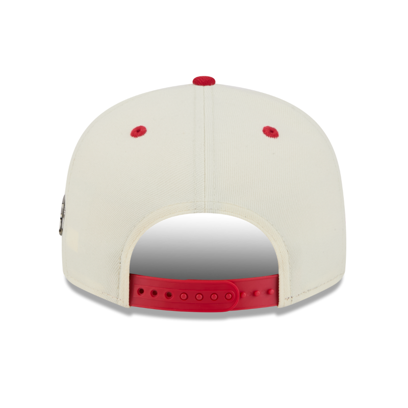 New Era - 9FIFTY Snapback - Philadelphia Phillies - MASCOT PIN - Chrome/Red - Headz Up 