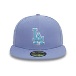 Los Angeles Dodgers Cooperstown 59Fifty Fitted 100th Anniversary - Lavender/Sky - Headz Up 