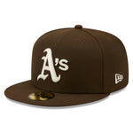 Oakland Athletics Cooperstown 59Fifty Fitted World Series 1974 - Walnut - Headz Up 