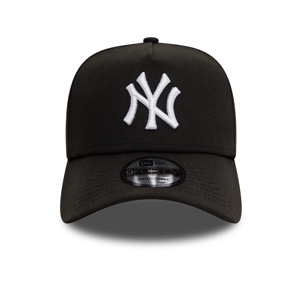 New Era - 9FORTY A-Frame Cap - New York Yankees - Black/White - Headz Up 