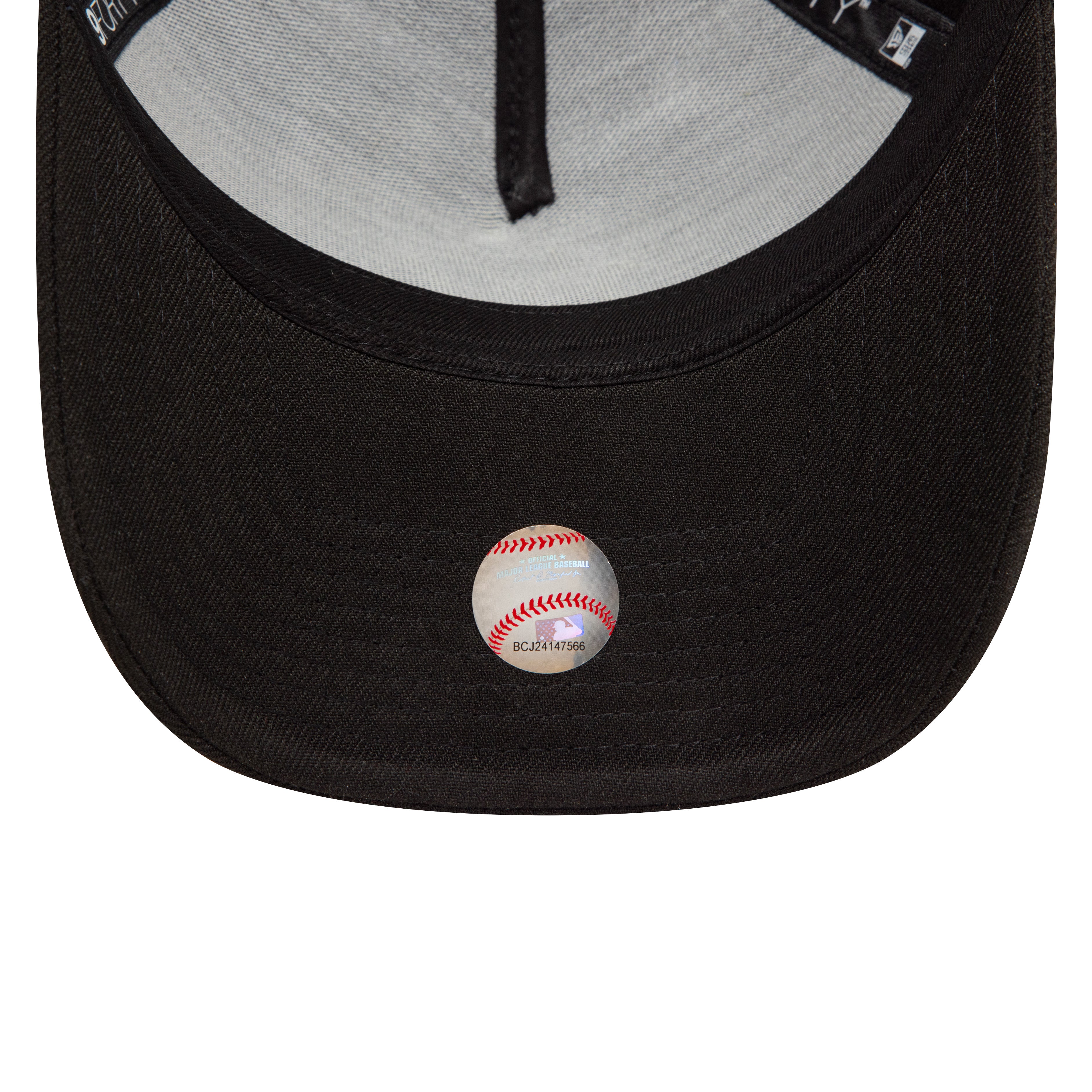New Era - 9FORTY A-Frame Cap - New York Yankees - Black/White - Headz Up 