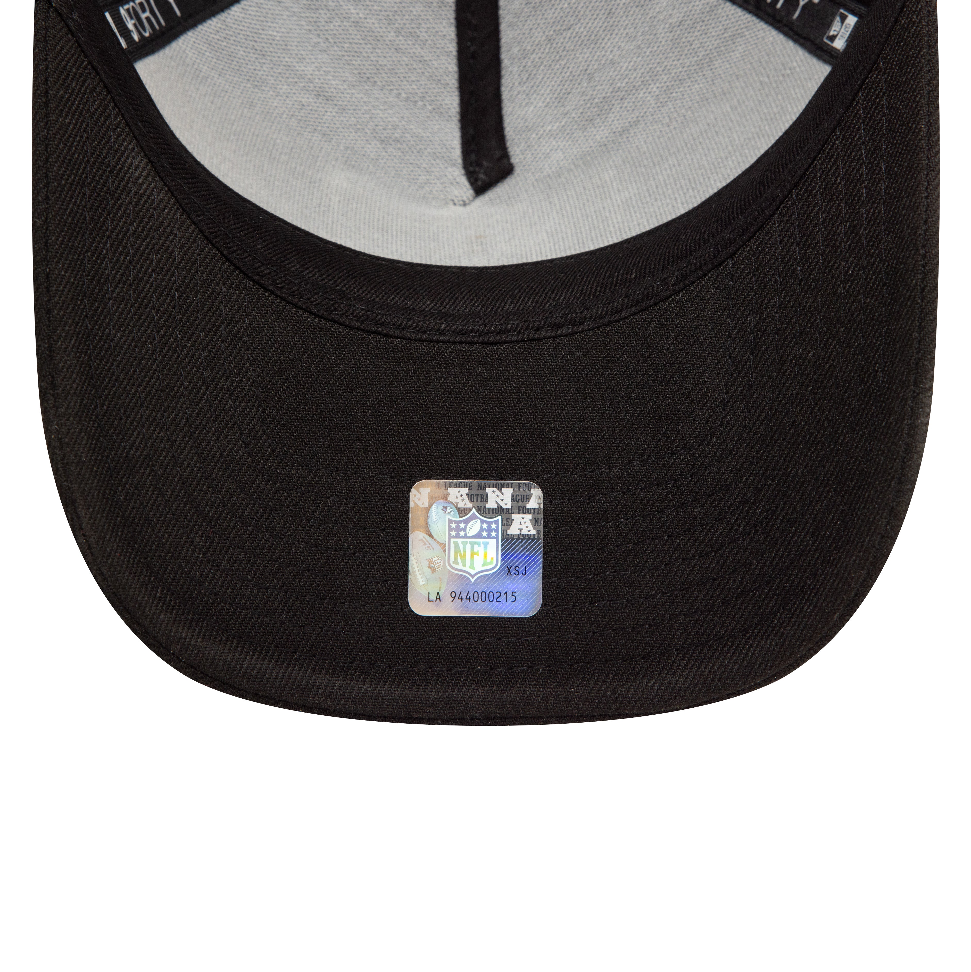 New Era - 9FORTY A-Frame Cap - Las Vegas Raiders - Black/White - Headz Up 