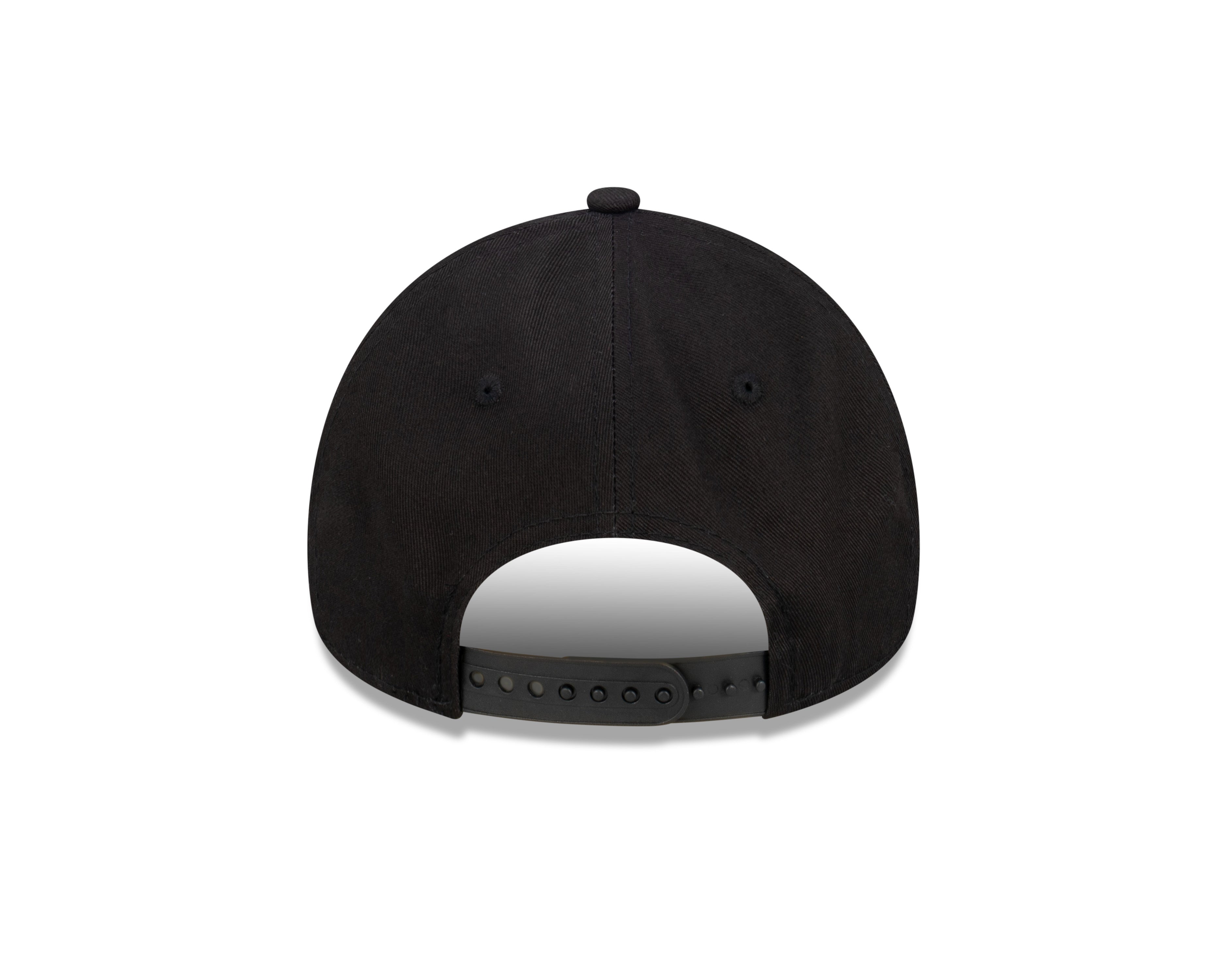 New Era - 9FORTY A-Frame Cap - New York Yankees - Black On Black - Headz Up 