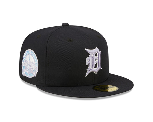 New Era - 59FIFTY Fitted Cap - Detroit Tigers - Tiger Stadium - Light Navy/Lavender