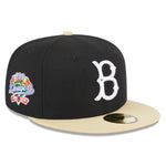 New Era - Brooklyn Dodgers Cooperstown 59Fifty Fitted - 100th Anniversary - Black - Headz Up 